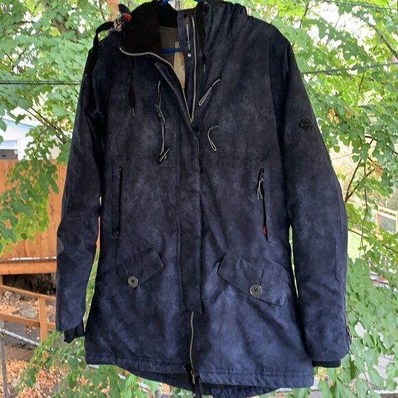 EUC WOMEN’S BEAUTIFUL 686 INFIDRY SNOWBOARD JACKET - Picture 1 of 15